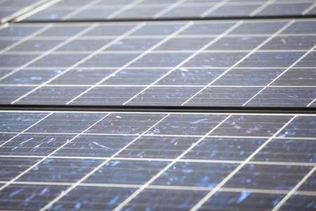 Solar Panelの写真素材