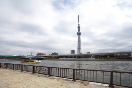 View of Tokyo Sky Tree のeditorial素材