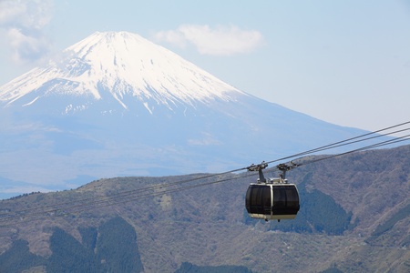 Mountain Fuji in spring の写真素材