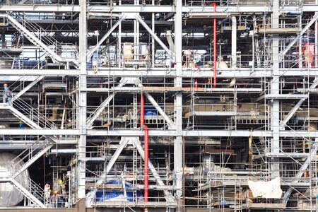 natural gas processing siteのeditorial素材