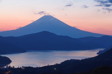 Mountain Fuji in spring season の写真素材