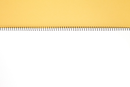 note book isolate on white background の写真素材