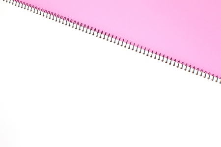 note book isolate on white background の写真素材