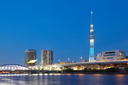 View of Tokyo Sky Treeのeditorial素材