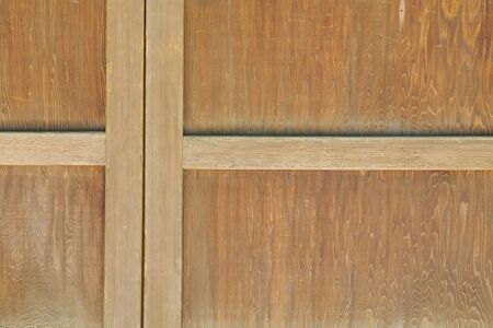 wood wall of traditional Japanese house の写真素材