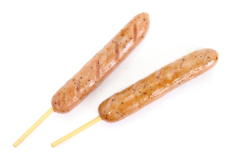 Grilled sausageの写真素材