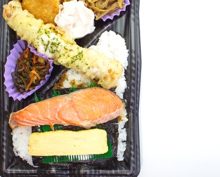 Japanese ready-made lunchbox, Bento の写真素材