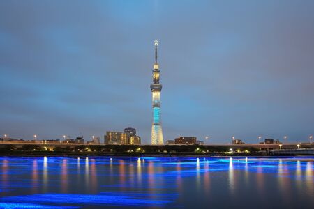 View of Tokyo Sky Treeのeditorial素材
