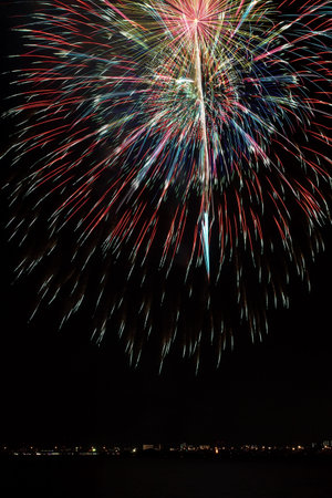 Colorful fireworks