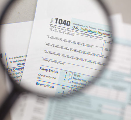 U S  income tax form 