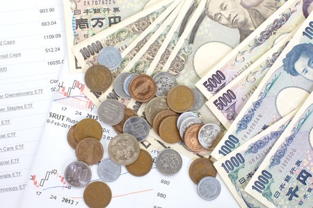 Japanese yen の写真素材