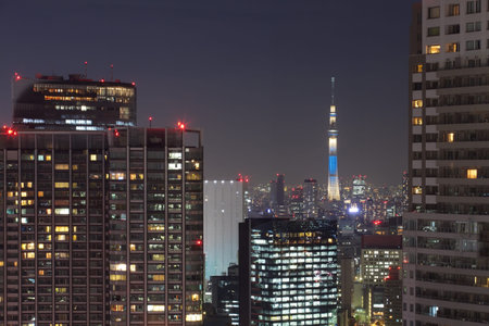 Tokyo skyscrapers 