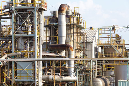 petrochemical industrial plant 
