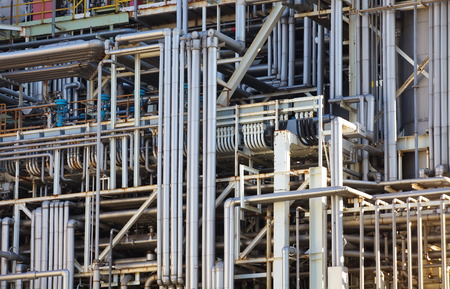 petrochemical industrial plant の写真素材