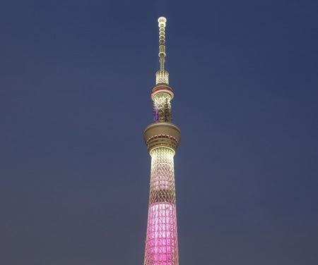 New Tokyo landmark , Tokyo sky treeのeditorial素材