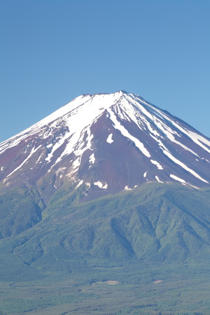 Japan landscape of Mountain fuji in summer season の写真素材