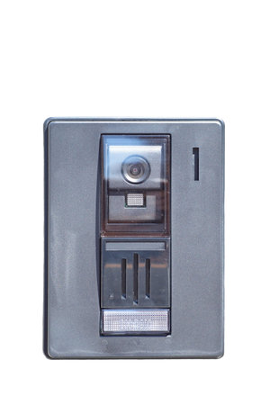Security video intercom  in the apartment door