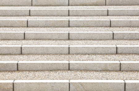 Outdoor exterior stairs concrete or stone step