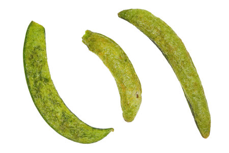Japanese appetizer and snack fried edamame soy bean
