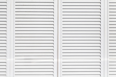 Texture and Background of White window slide shutterの写真素材