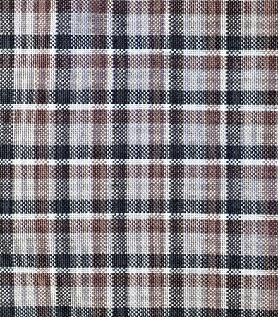 close - up check shirt fabric pattern