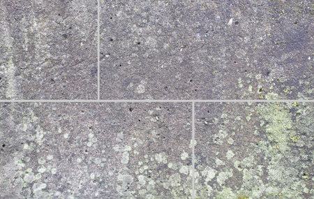 Concrete floor tile texture and seamless background