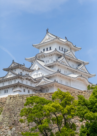 Himeji Castle , A hilltop Japanese castle complex located in Himeji, Hyogo Prefectureのeditorial素材