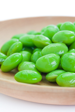 Edamame bean, Soybeanの写真素材