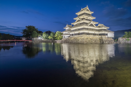 Japan castle ,Matsumoto Castle , One of Japan's premier historic castlesのeditorial素材