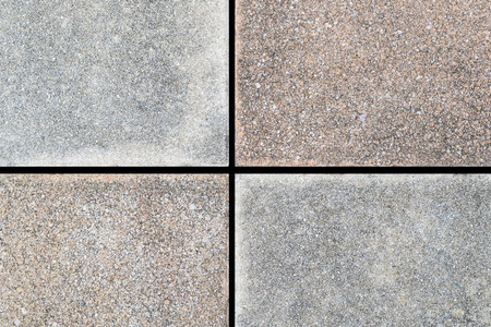 Stone tile floor backgroundの写真素材