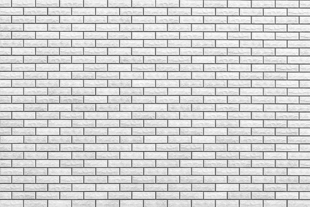 White brick stone wall texture and seamless backgroundの写真素材