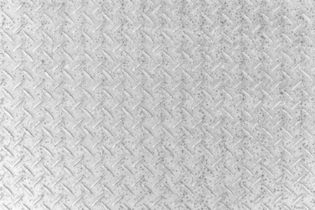 Metal floor plate with diamond pattern and background saemless	