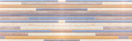 Panorama of Wood grain wall pattern and seamless background