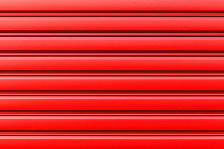 Red Corrugated metal background and texture surface or galvanize steel