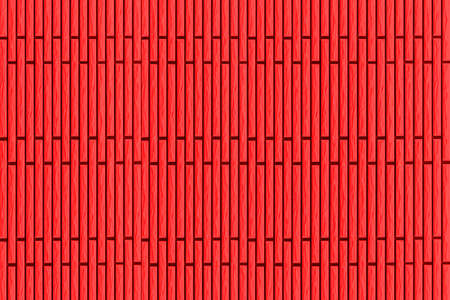 Modern red stone wall with stripes texture and seamless backgroundの写真素材