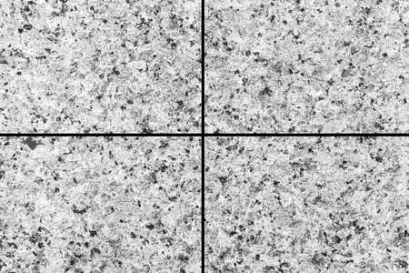 White granite terrazzo floor tile texture and seamless backgroundの写真素材