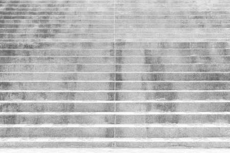 White marble staircase and outdoor Granite floorの写真素材