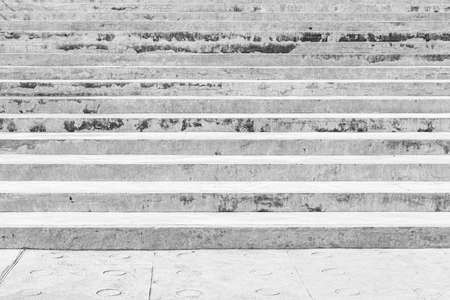 White marble staircase and outdoor Granite floorの写真素材