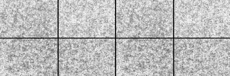 Panorama of Polished Granite Floor Tiles white texture and background seamlessの写真素材