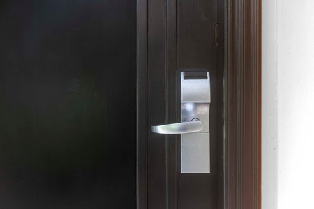 Close - up Contact Card Aluminum Door Opener