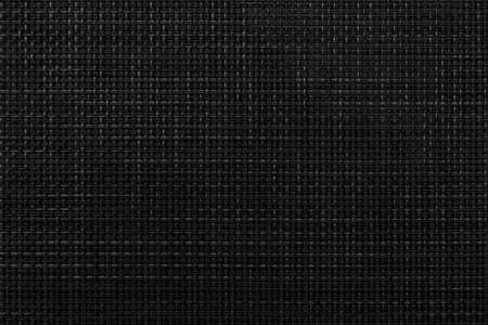 Black rattan wooden table top pattern and background seamlessの写真素材