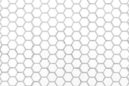 Pattern clean grid uneven design. White ceramic tiles texture background. White background and white texture, White tile textureの写真素材