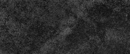 Panorama of Black grey concrete texture, Rough cement stone wall, Surface of old and dirty outdoor building wall, Abstract nature seamless backgroundの写真素材
