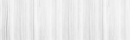 Panorama of White vintage wooden table top pattern texture and seamless backgroundの写真素材