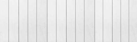 Panorama of White grey wood color texture vertical for background. Surface light clean of table top view. Natural patterns for design art work and interior or exteriorの写真素材