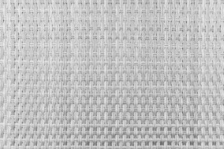 White rattan wooden table top pattern and background seamlessの写真素材