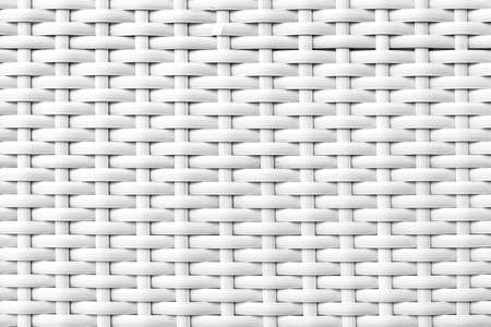 White rattan wooden table top pattern and background seamlessの写真素材