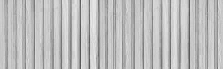 Panorama of White grey wood color texture vertical for background. Surface light clean of table top view. Natural patterns for design art work and interior or exteriorの写真素材