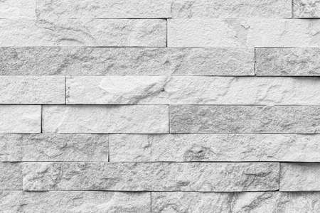 Modern white brick wall texture for backgroundの写真素材