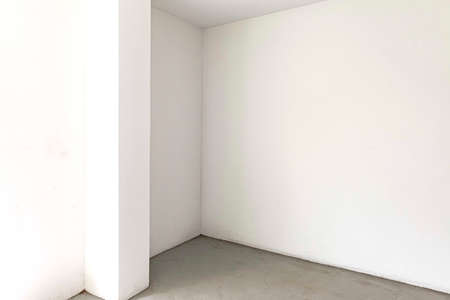 The room inside the large factory is emptyの写真素材